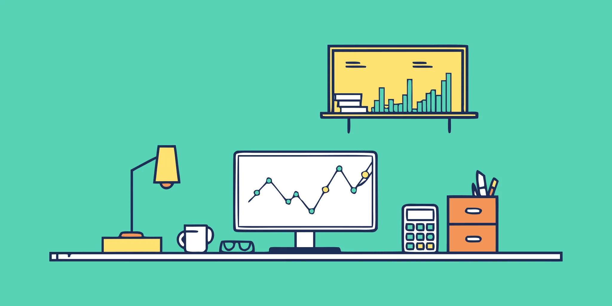 Dental practice financial analysis workspace with charts showing EBITDA normalization