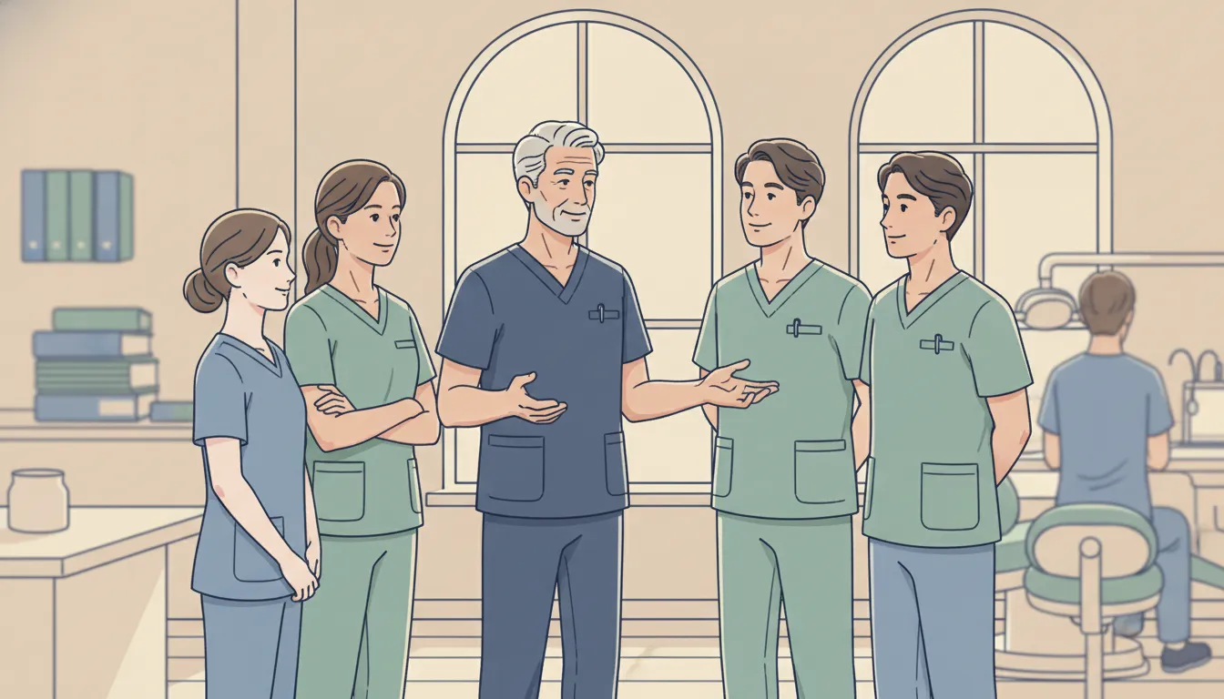 Dental practice owner preparing to sell a dental practice